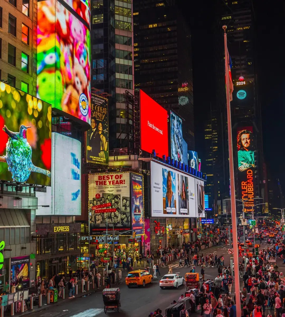 Times Square - Image by Mulevich / Shutterstock.com