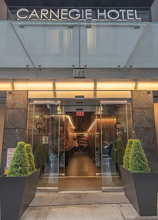 Carnegie Hotel Entrance