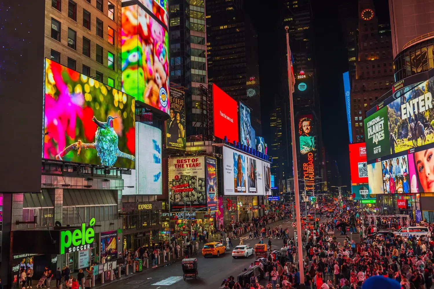 Times Square - Image by Mulevich / Shutterstock.com